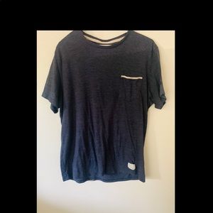 Dark blue men’s T-shirt